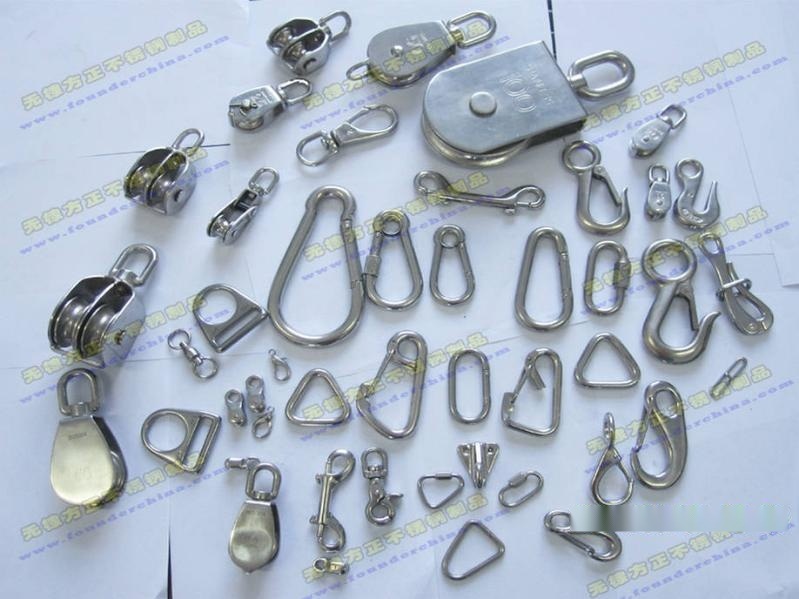 方正索具不銹鋼鋼絲繩索具配件-滑輪