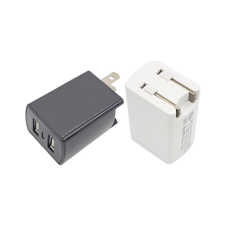 亞天ASIA909C 電源適配器 美國UL認(rèn)證USB電源適配器 5v2a兩個(gè)USB適配器電源 UL認(rèn)證適配器