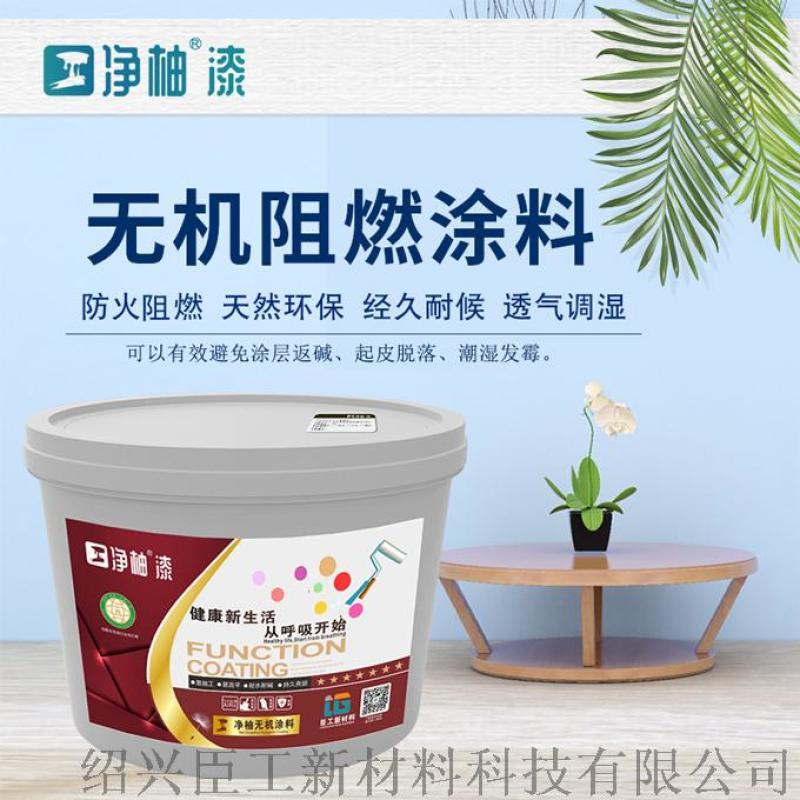 臣工凈柚漆P3系列凈柚無機(jī)涂料啞光無機(jī)阻燃涂料