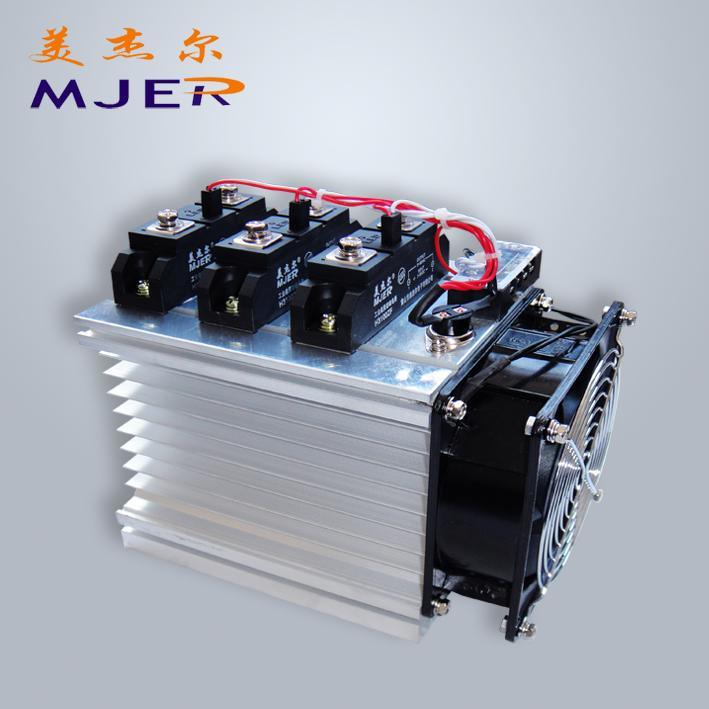 工業(yè)固態(tài)繼電器帶散熱器套裝 散熱片 H3100ZF 工業(yè)100A 固態(tài)繼電器模塊廠家直銷 質保
